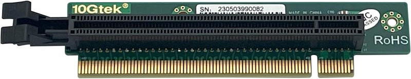 ipolex PCI-Express 16x Riser Card 90-Degree L-Angle Riser Adapter Card for 1U, Compatible with Supermicro Riser Card RSC-R1UTP-E16R - Image 2